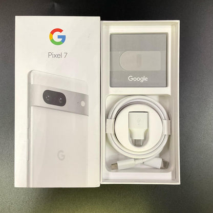 【全額返金保証】【最速発送】Google Pixel 7 128GB スノー SIMフリー G03Z5 白ロム 動作確認済