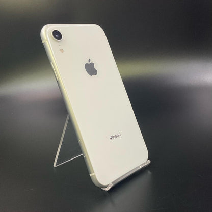 【全額返金保証】【最速発送】Apple iPhone iPhone XR 64GB ホワイト docomo 白ロム 動作確認済 79%