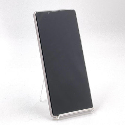 【最速発送】Sony Xperia 5　Ⅲ 128GB フロストシルバー docomo SO-53B 白ロム【難有】