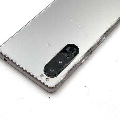 【最速発送】Sony Xperia 5　Ⅲ 128GB フロストシルバー docomo SO-53B 白ロム【難有】