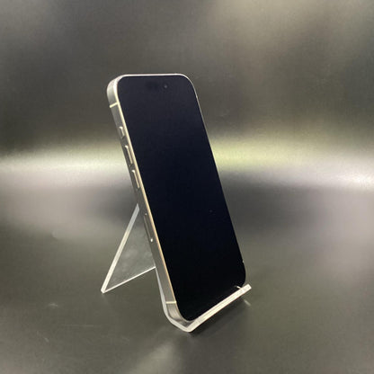 【全額返金保証】【最速発送】Apple iPhone iPhone 15 Pro 256GB ホワイトチタニウム SIMフリー 白ロム 美品 動作確認済 90%