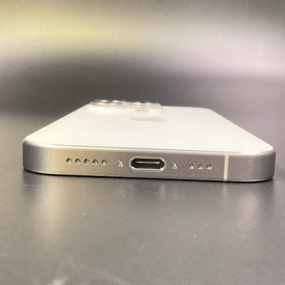 【全額返金保証】【最速発送】Apple iPhone iPhone 15 Pro 256GB ホワイトチタニウム SIMフリー 白ロム 美品 動作確認済 90%