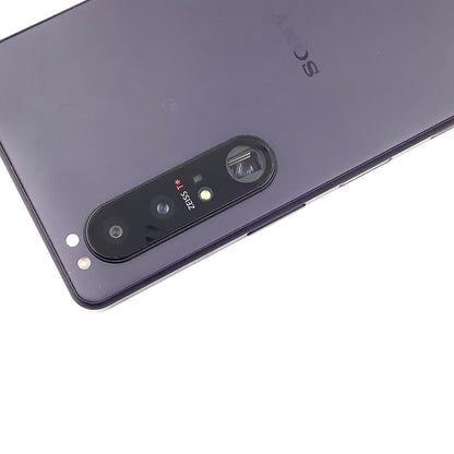 【全額返金保証】【最速発送】Sony Xperia 256GB フロストパープル docomo SIMフリー Xperia 1 III SO-51B docomo 白ロム 動作確認済