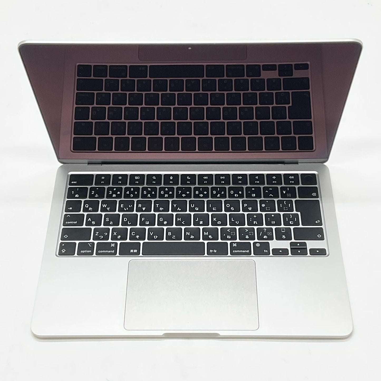 【全額返金保証】【最速発送】Apple MacBook Air 13.6インチ 2022 Apple M2 8GB SSD 256GB シルバー 95% 美品 動作確認済