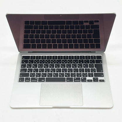 【全額返金保証】【最速発送】Apple MacBook Air 13.6インチ 2022 Apple M2 8GB SSD 256GB シルバー 95% 美品 動作確認済