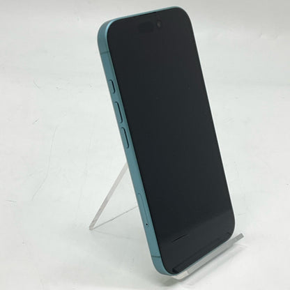 【全額返金保証】【最速発送】Apple iPhone iPhone 16 128GB ティール SIMフリー 白ロム 超美品 動作確認済 93%