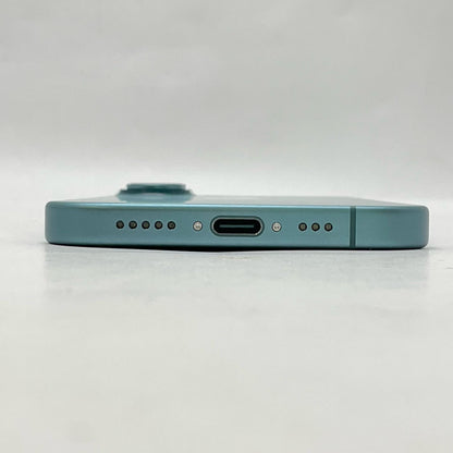 【全額返金保証】【最速発送】Apple iPhone iPhone 16 128GB ティール SIMフリー 白ロム 超美品 動作確認済 93%