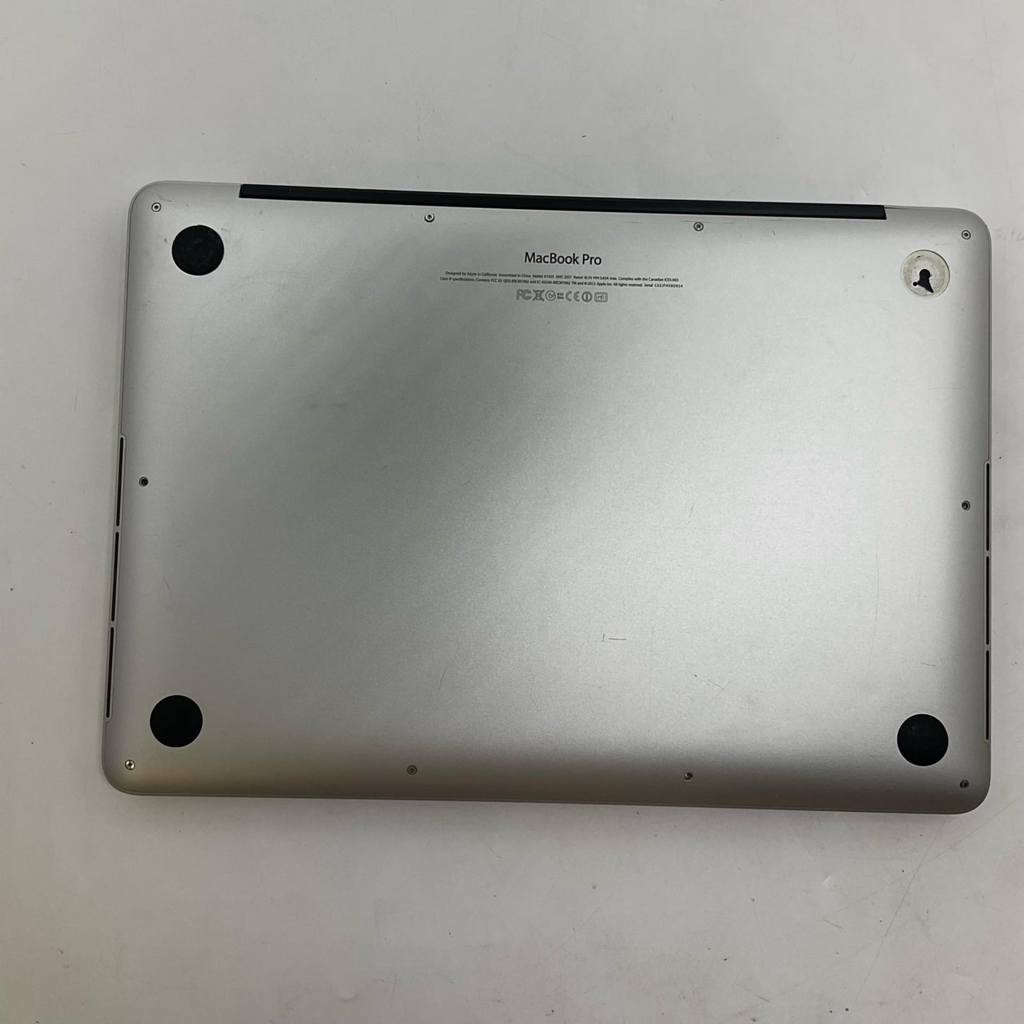 【全額返金保証】【最速発送】Apple MacBook Pro 13.3インチ 2012 2.5GHz デュアルコア Intel Core i5 8GB SSD 256GB シルバー 動作確認済