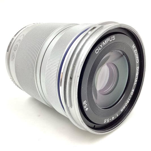【全額返金保証】【最速発送】OLYMPUS M.ZUIKO DIGITAL ED 40-150mm F4.0-5.6 R [シルバー] 動作確認済
