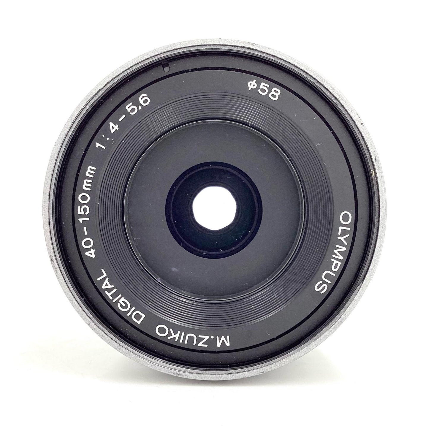 【全額返金保証】【最速発送】OLYMPUS M.ZUIKO DIGITAL ED 40-150mm F4.0-5.6 R [シルバー] 動作確認済