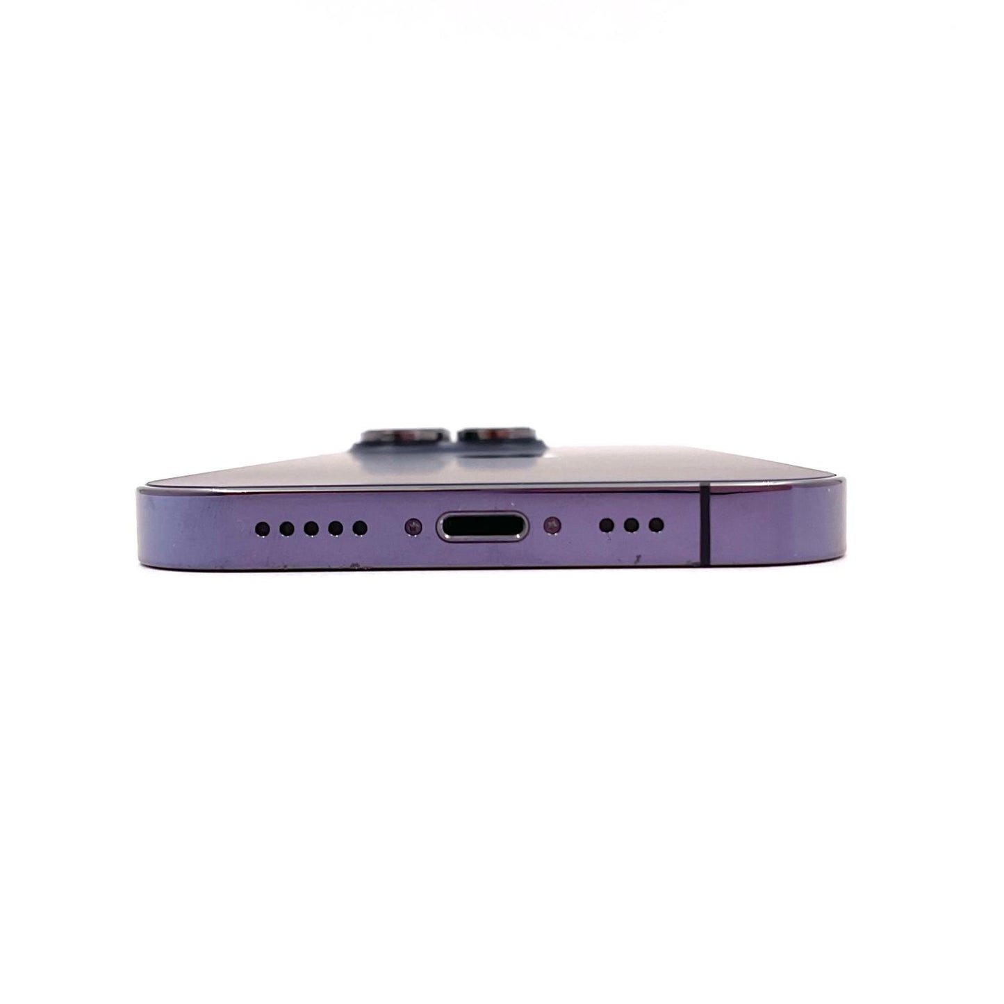 【全額返金保証】【最速発送】Apple iPhone iPhone 14 Pro 128GB ディープパープル docomo 白ロム 動作確認済 81%