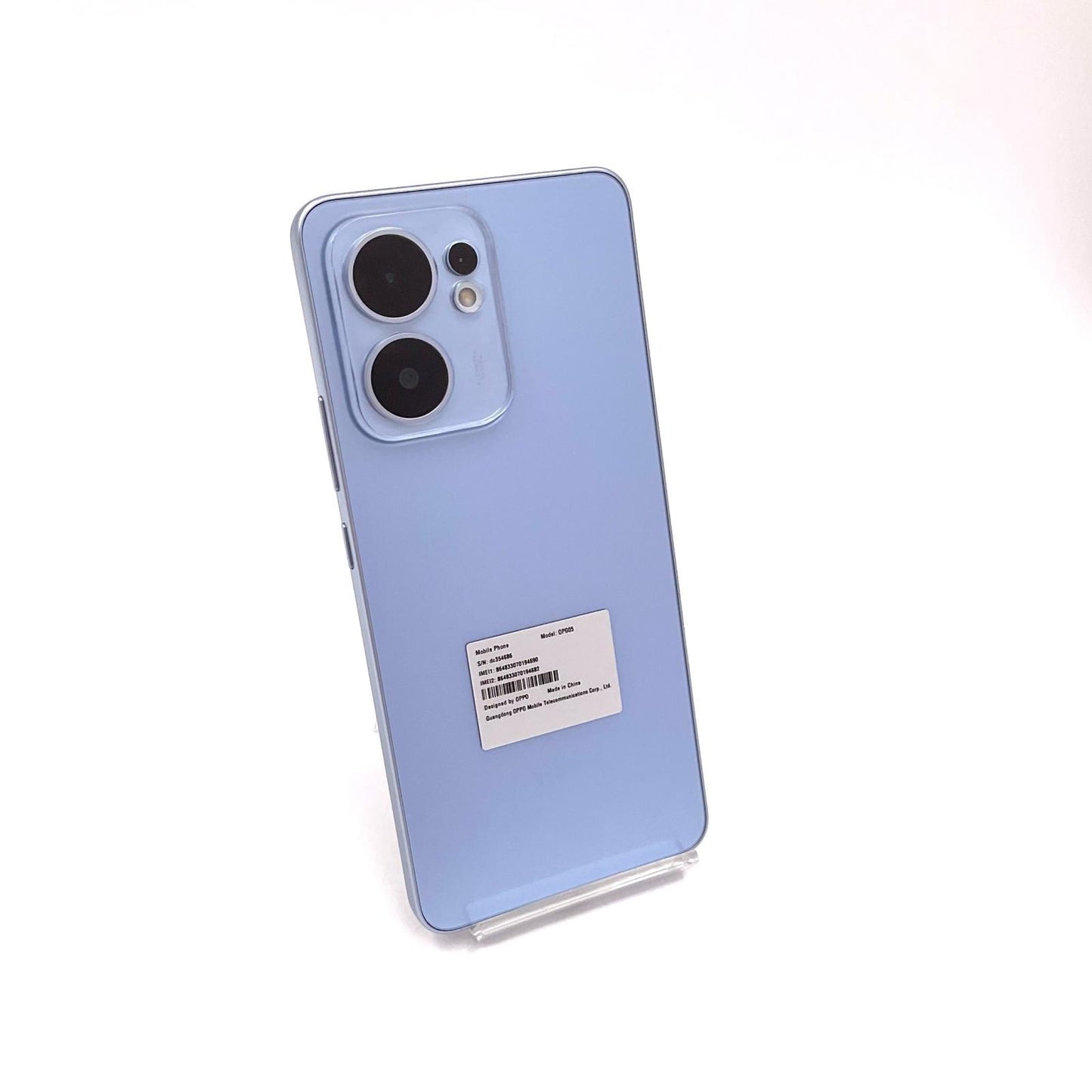 【全額返金保証】【最速発送】OPPO Reno 13A 128GB アイスブルー au OPG05 超美品 動作確認済