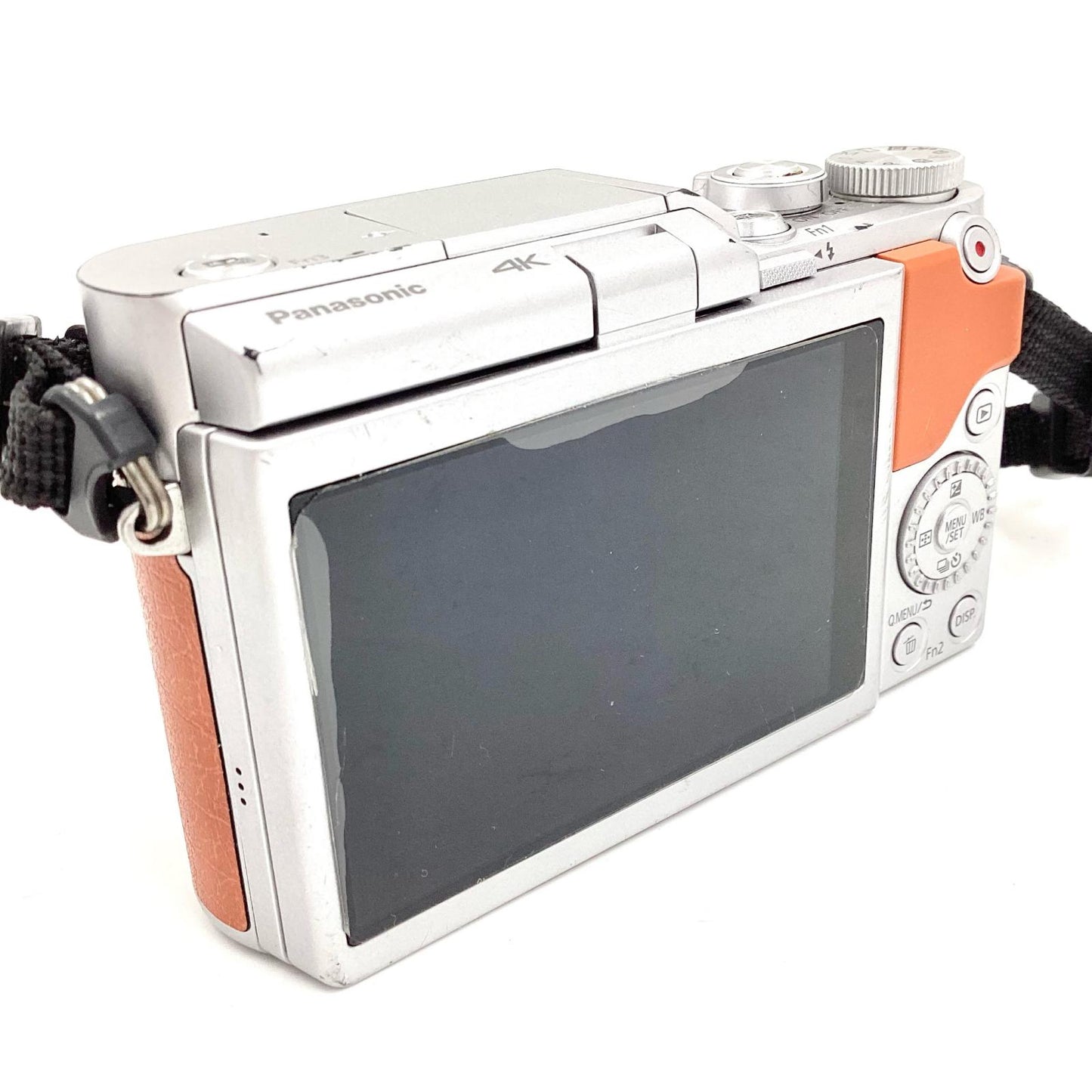 【全額返金保証】【最速発送】Panasonic デジタル一眼 LUMIX DC-GF9 オレンジ 動作確認済