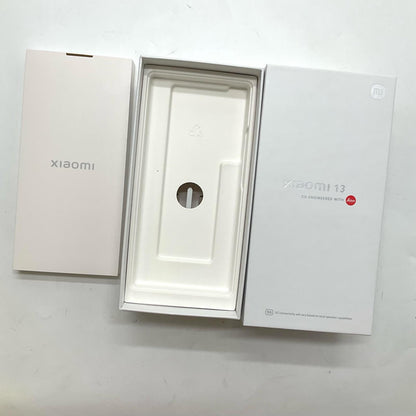 【全額返金保証】【最速発送】Xiaomi Xiaomi 13 256GB ブラック SIMフリー 2211133G 白ロム 超美品 動作確認済
