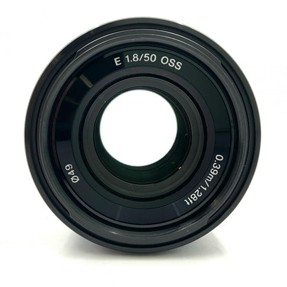【全額返金保証】【最速発送】Sony E 50mm F1.8 OSS SEL50F18 [ブラック] 動作確認済