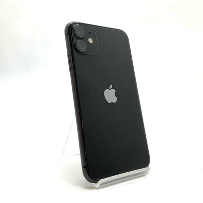 【全額返金保証】【最速発送】Apple iPhone iPhone 11 128GB ブラック docomo 白ロム 動作確認済 77%