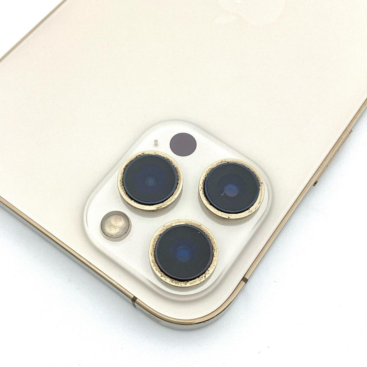 【全額返金保証】【最速発送】Apple iPhone iPhone 12 Pro Max 512GB ゴールド docomo 白ロム 動作確認済 84%