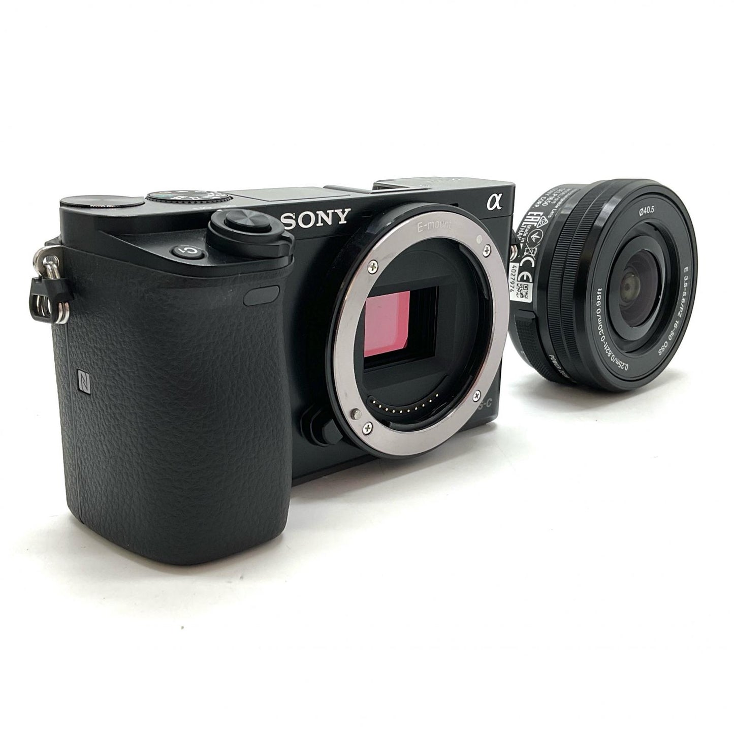 【全額返金保証】【最速発送】Sony デジタル一眼 α6000 ILCE-6000L パワーズームレンズキット ブラック 美品 動作確認済