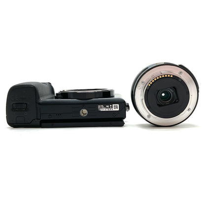 【全額返金保証】【最速発送】Sony デジタル一眼 α6000 ILCE-6000L パワーズームレンズキット ブラック 美品 動作確認済