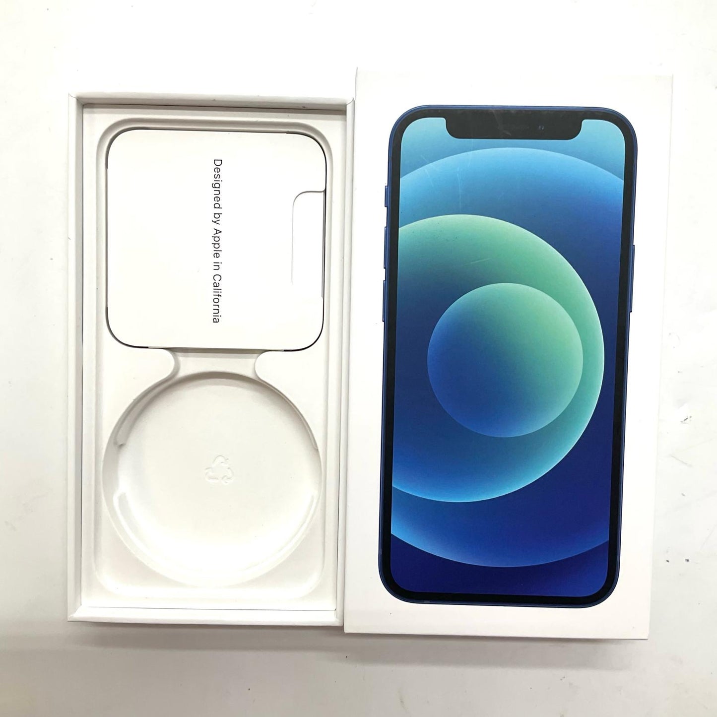 【最速発送】Apple iPhone iPhone 12 mini 64GB ブルー Softbank 白ロム【難有】 73%