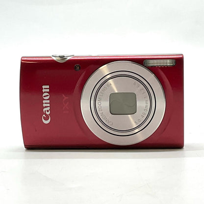 【全額返金保証】【最速発送】Canon コンパクトデジタルカメラ IXY 200 [レッド] 超美品 動作確認済
