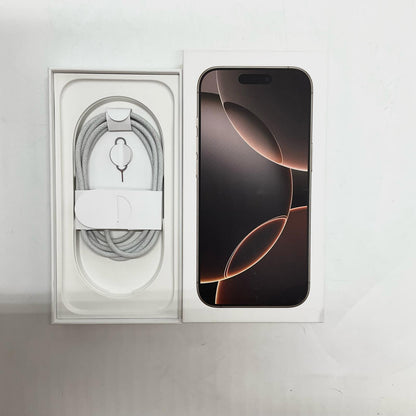 【全額返金保証】【最速発送】Apple iPhone iPhone 16 Pro 512GB デザートチタニウム SIMフリー 白ロム 美品 動作確認済 93%