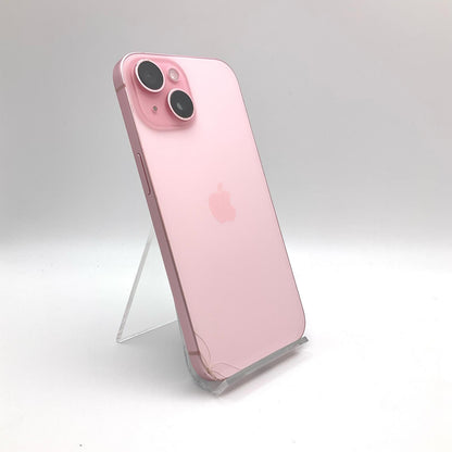 【最速発送】Apple iPhone iPhone 15 256GB ピンク SIMフリー 白ロム【難有】 85%