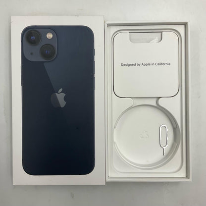 【全額返金保証】【最速発送】Apple iPhone iPhone 13 mini 128GB ミッドナイト au 白ロム 動作確認済 74%