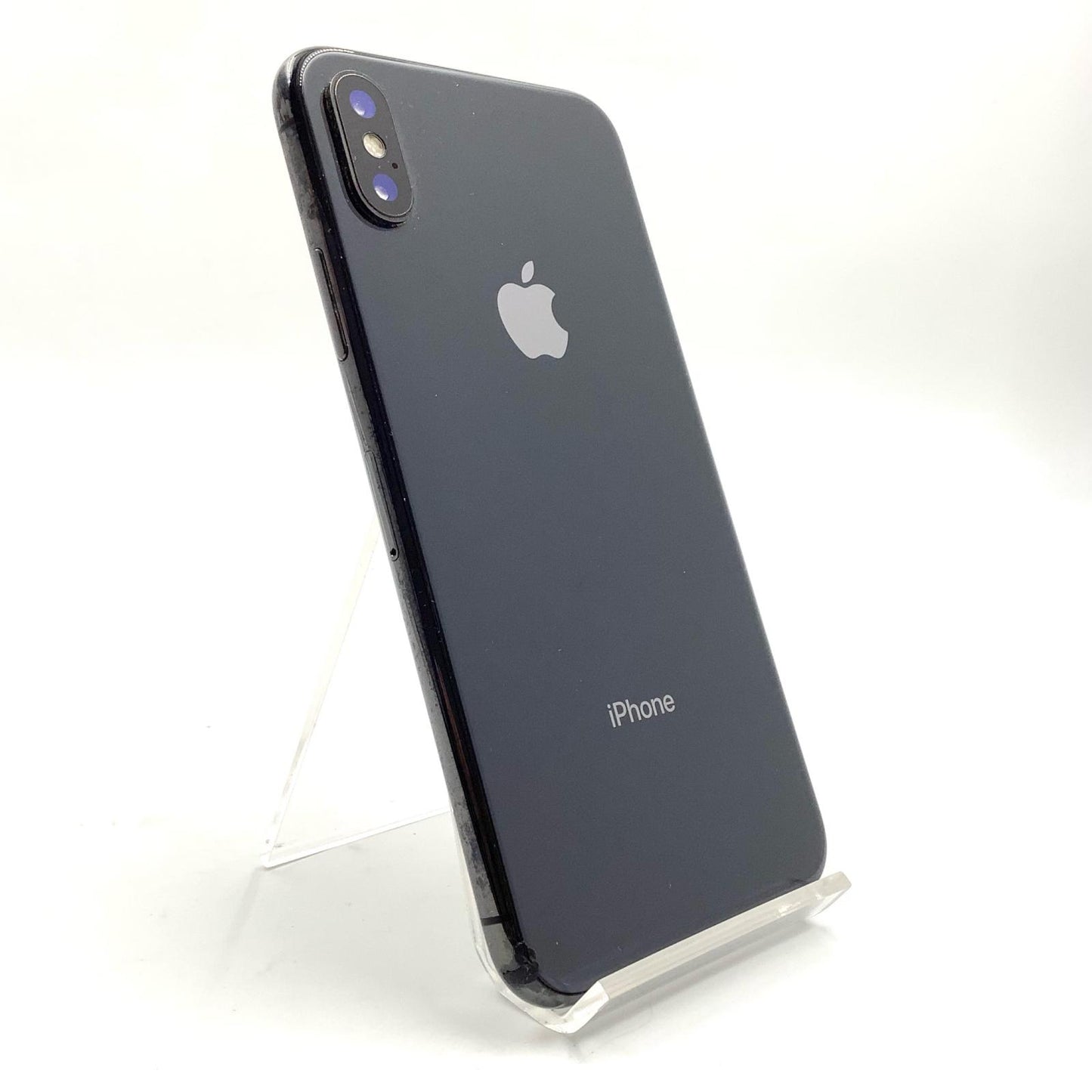 【最速発送】Apple iPhone iPhone X 256GB スペースグレイ Softbank 白ロム【難有】 79%