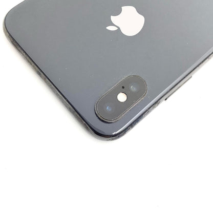 【最速発送】Apple iPhone iPhone X 256GB スペースグレイ Softbank 白ロム【難有】 79%