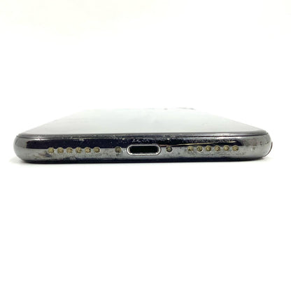 【最速発送】Apple iPhone iPhone X 256GB スペースグレイ Softbank 白ロム【難有】 79%