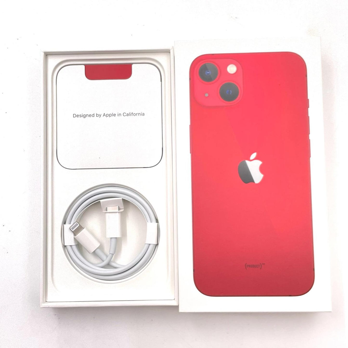【全額返金保証】【最速発送】Apple iPhone iPhone 13 256GB (PRODUCT)RED Softbank 動作確認済 76%