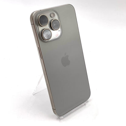 【全額返金保証】【最速発送】Apple iPhone iPhone 15 Pro Max 512GB ナチュラルチタニウム SIMフリー 白ロム 動作確認済 83%