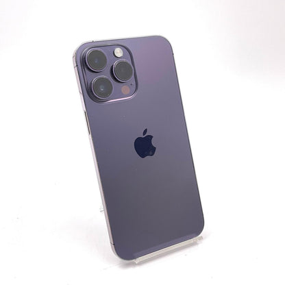 【全額返金保証】【最速発送】Apple iPhone iPhone 14 Pro Max 256GB ディープパープル SIMフリー 白ロム 動作確認済 86%