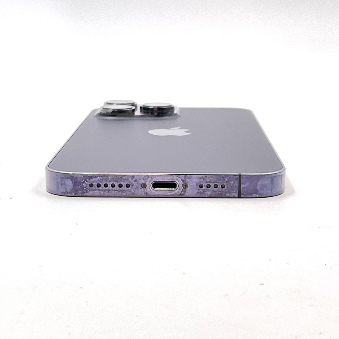 【全額返金保証】【最速発送】Apple iPhone iPhone 14 Pro Max 256GB ディープパープル SIMフリー 白ロム 動作確認済 86%
