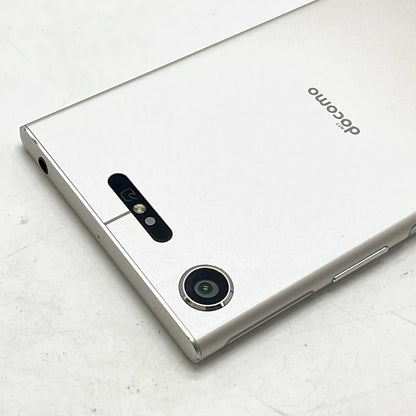 【全額返金保証】【最速発送】Sony Xperia XZ1 64GB シルバー docomo S0-01K 白ロム 動作確認済