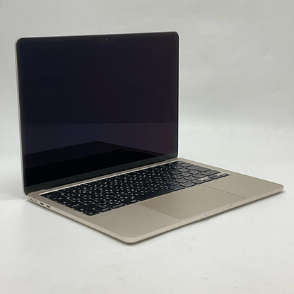 【全額返金保証】【最速発送】Apple MacBook Air 13.6インチ 2022 Apple M2 8GB SSD 256GB スターライト 99% 動作確認済