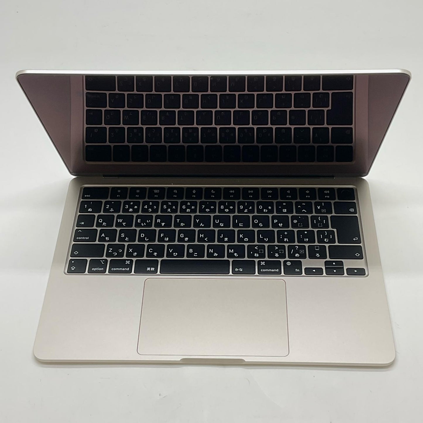 【全額返金保証】【最速発送】Apple MacBook Air 13.6インチ 2022 Apple M2 8GB SSD 256GB スターライト 99% 動作確認済