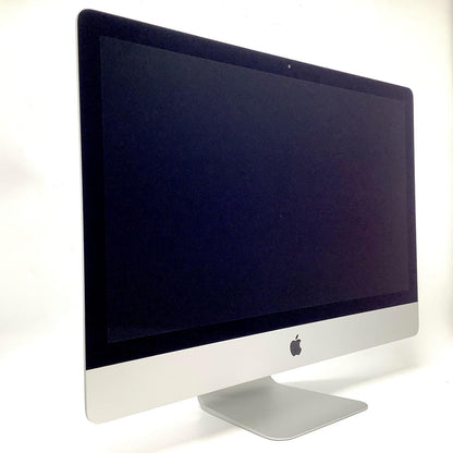 【全額返金保証】【最速発送】Apple iMac 27インチ 6コア Intel Core i5 8GB フュージョンドライブ 1TB シルバー 動作確認済