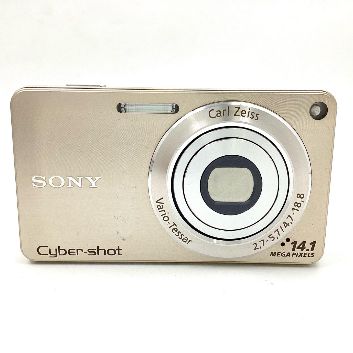【全額返金保証】【最速発送】Sony コンパクトデジタルカメラ サイバーショット DSC-W350 [ゴールド] 動作確認済