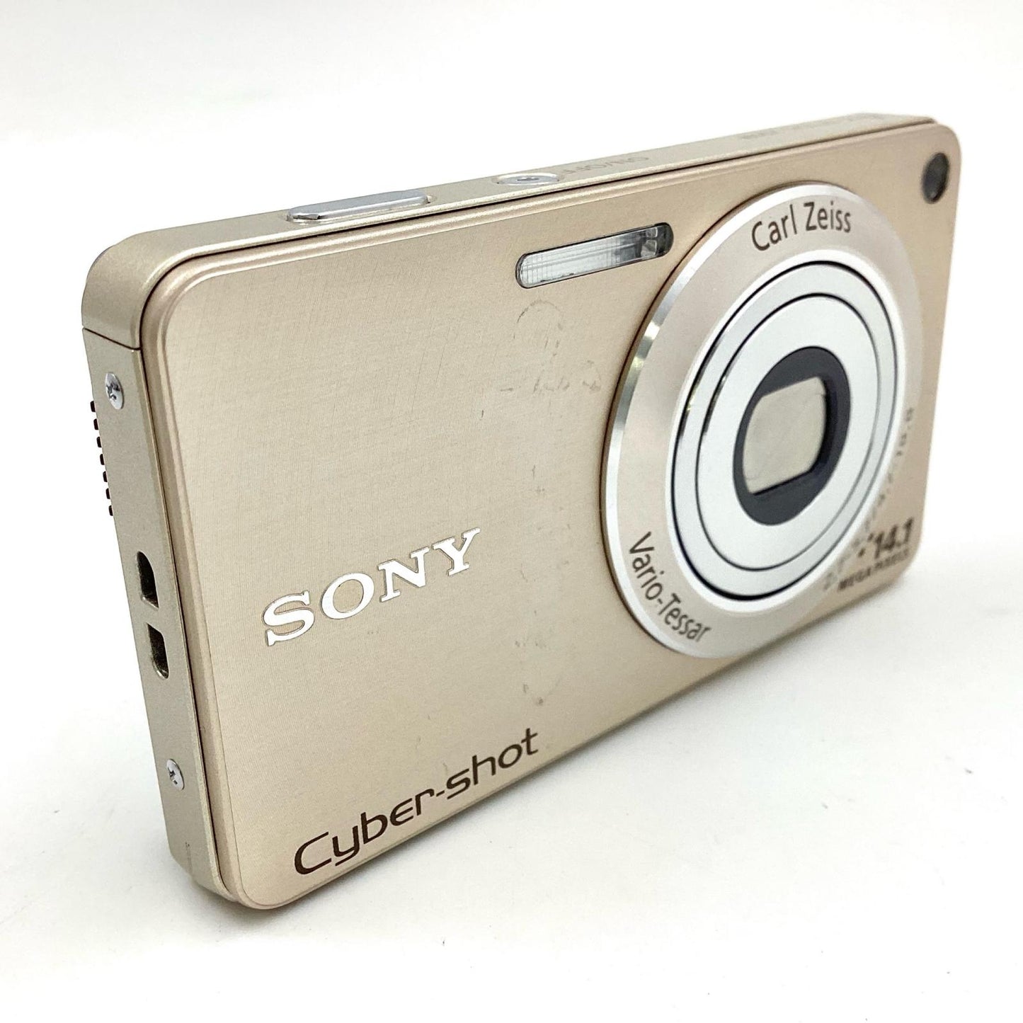 【全額返金保証】【最速発送】Sony コンパクトデジタルカメラ サイバーショット DSC-W350 [ゴールド] 動作確認済