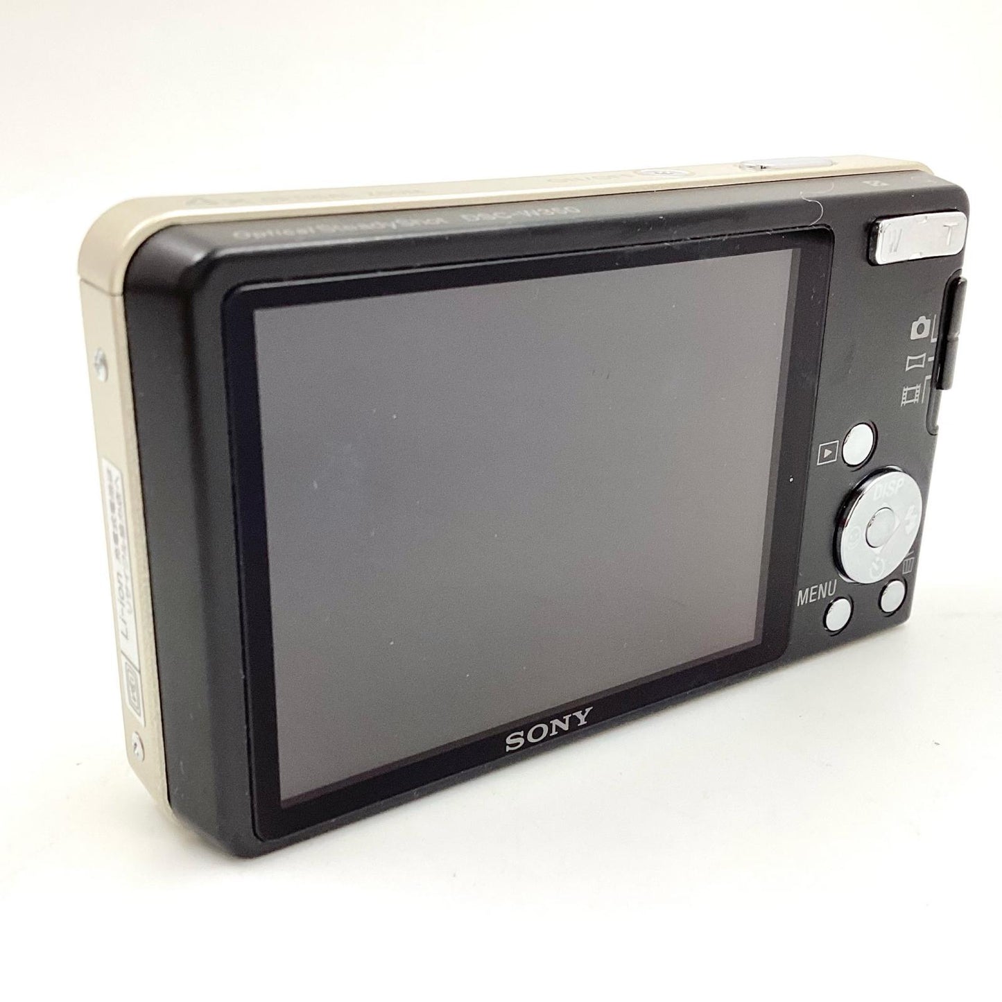 【全額返金保証】【最速発送】Sony コンパクトデジタルカメラ サイバーショット DSC-W350 [ゴールド] 動作確認済