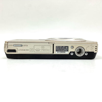 【全額返金保証】【最速発送】Sony コンパクトデジタルカメラ サイバーショット DSC-W350 [ゴールド] 動作確認済