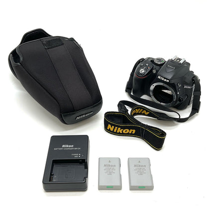 【最速発送】Nikon デジタル一眼 D5300 ボディ ブラック【難有】