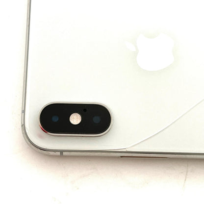【最速発送】Apple iPhone iPhone XS 64GB シルバー docomo 白ロム【難有】 80%