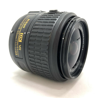 【全額返金保証】【最速発送】Nikon AF-S DX NIKKOR 18-55mm f/3.5-5.6G VR II 動作確認済