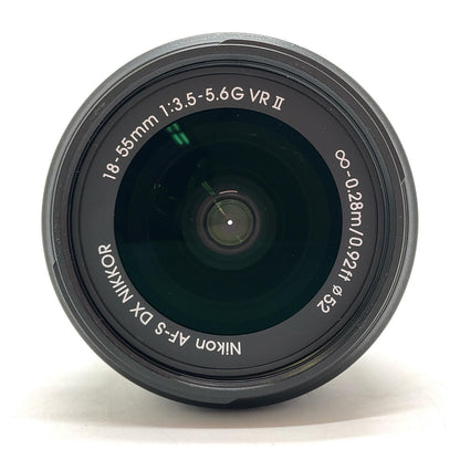 【全額返金保証】【最速発送】Nikon AF-S DX NIKKOR 18-55mm f/3.5-5.6G VR II 動作確認済