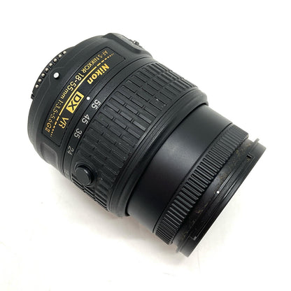 【全額返金保証】【最速発送】Nikon AF-S DX NIKKOR 18-55mm f/3.5-5.6G VR II 動作確認済