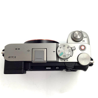 【全額返金保証】【最速発送】Sony デジタル一眼 α7C II ILCE-7CM2 ボディ [シルバー] 超美品 動作確認済