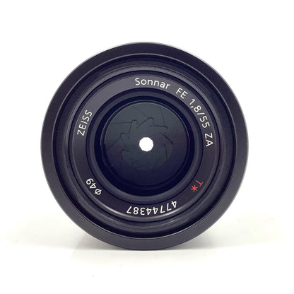 【全額返金保証】【最速発送】Sony Sonnar T* FE 55mm F1.8 ZA SEL55F18Z 超美品 動作確認済